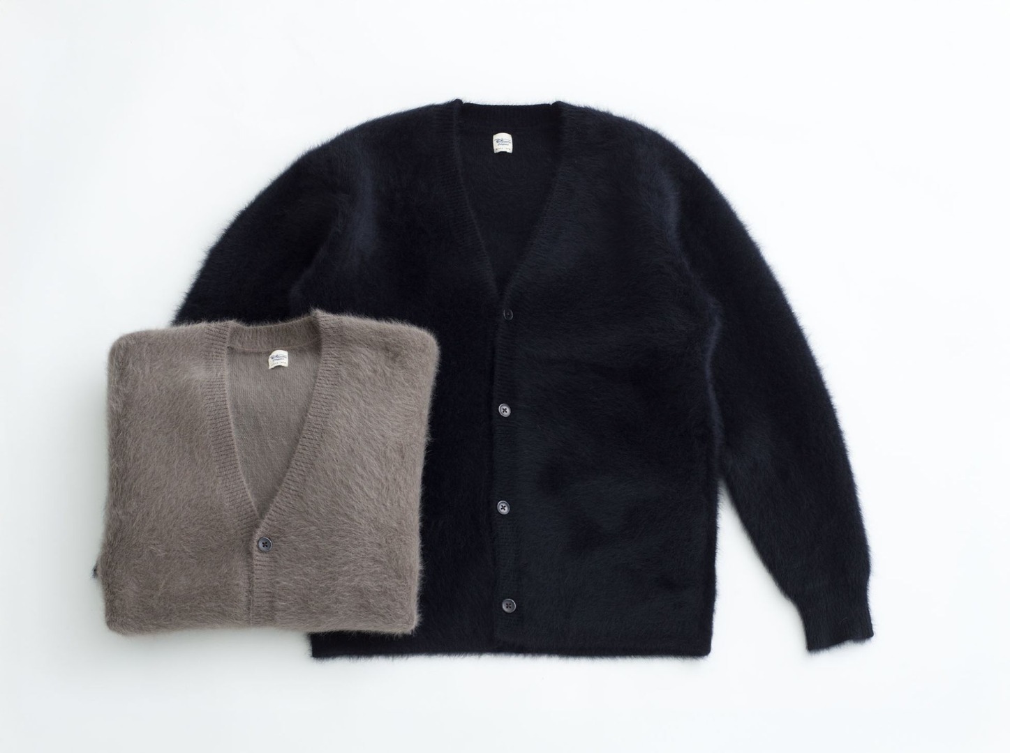 Fox Cashmere Doubleface Knit Cardigan