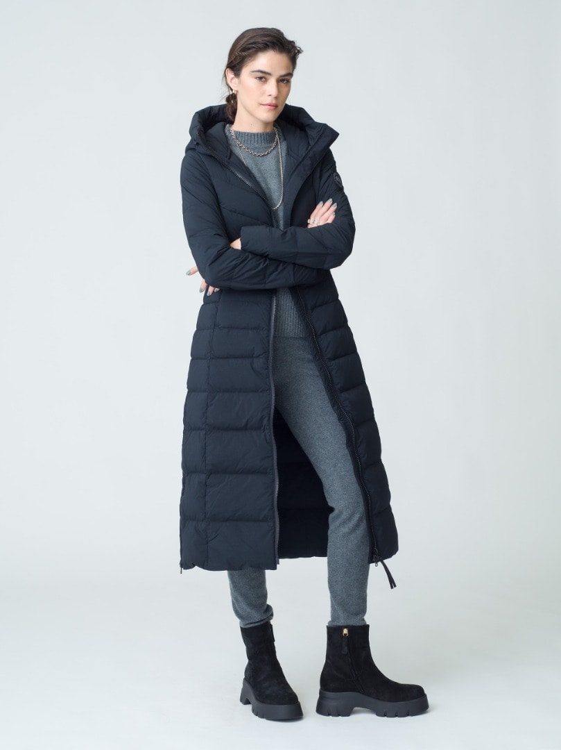 Clair Long Coat Black Label