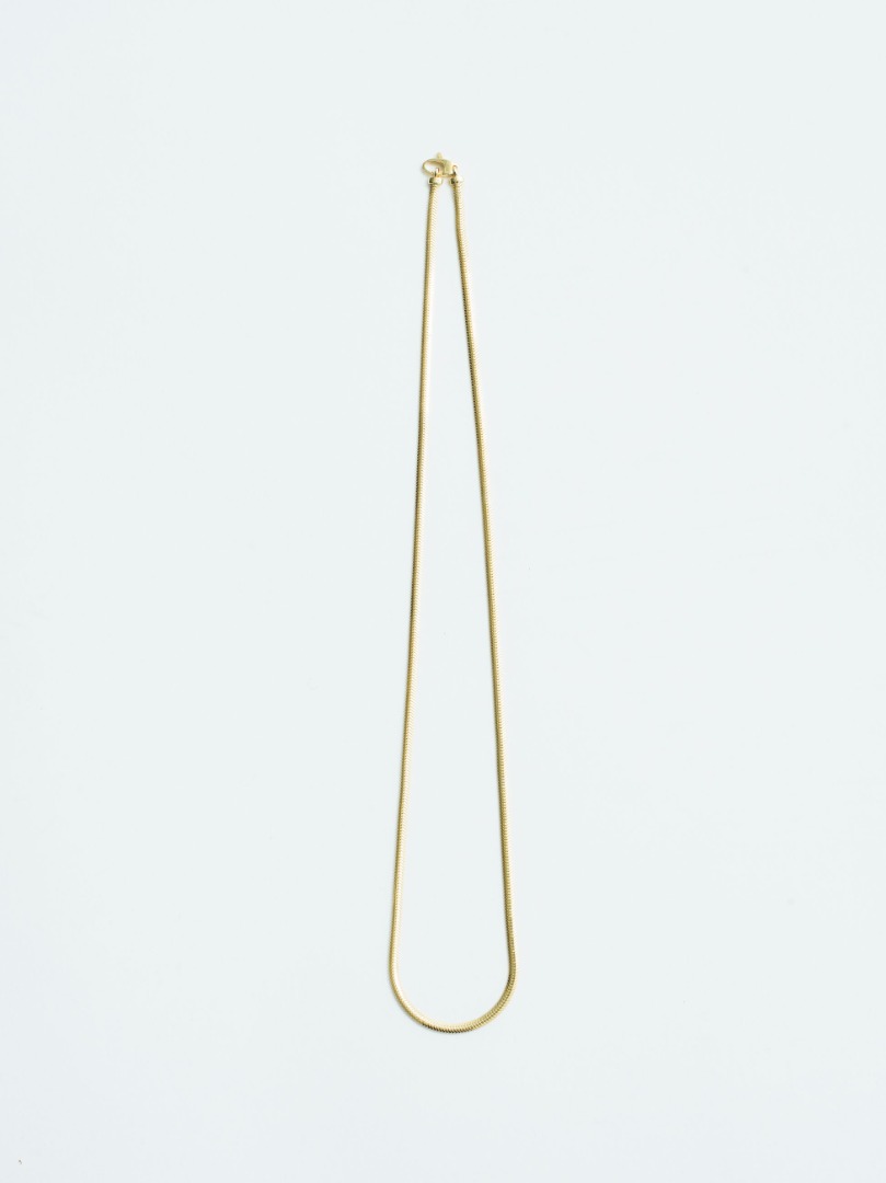 別注Snake Chain Necklace (2.5mm) 14K Yellow Gold ¥275,000-