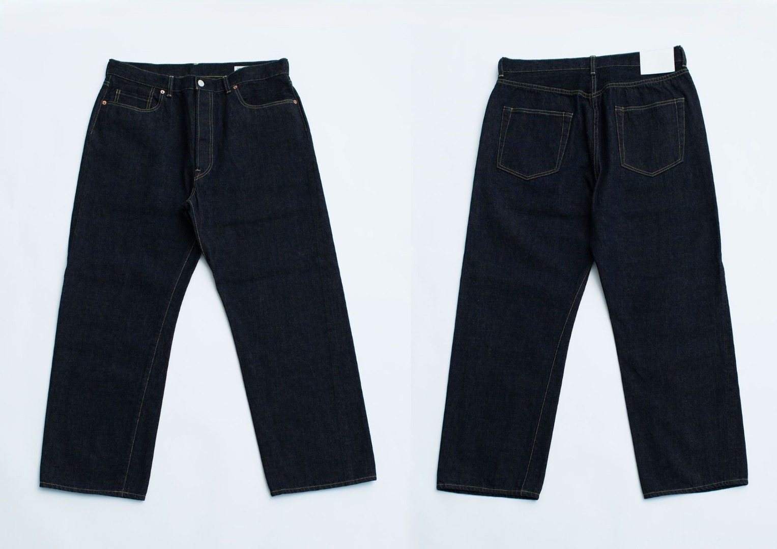 Classic Raw Denim Pants