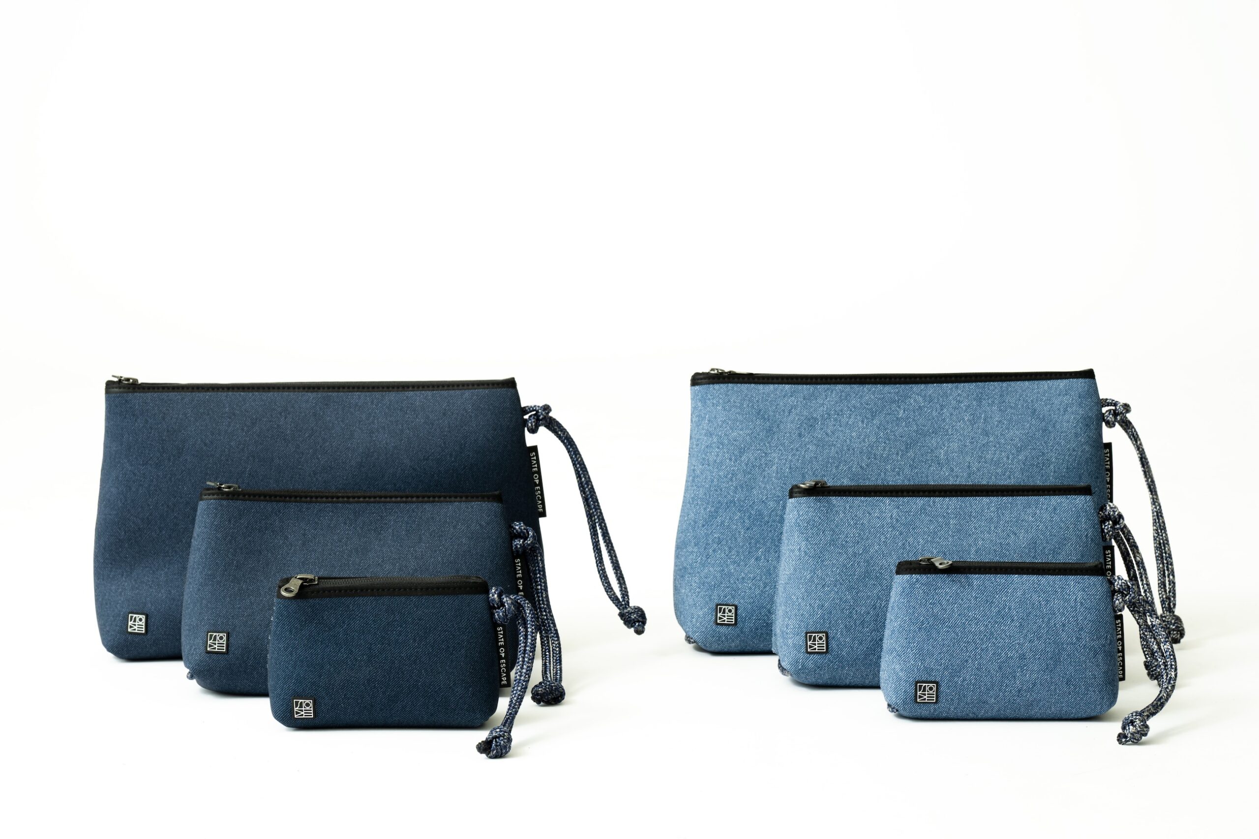dark denim / faded denim