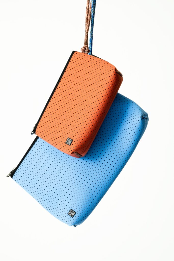 terracotta / washed cornflower