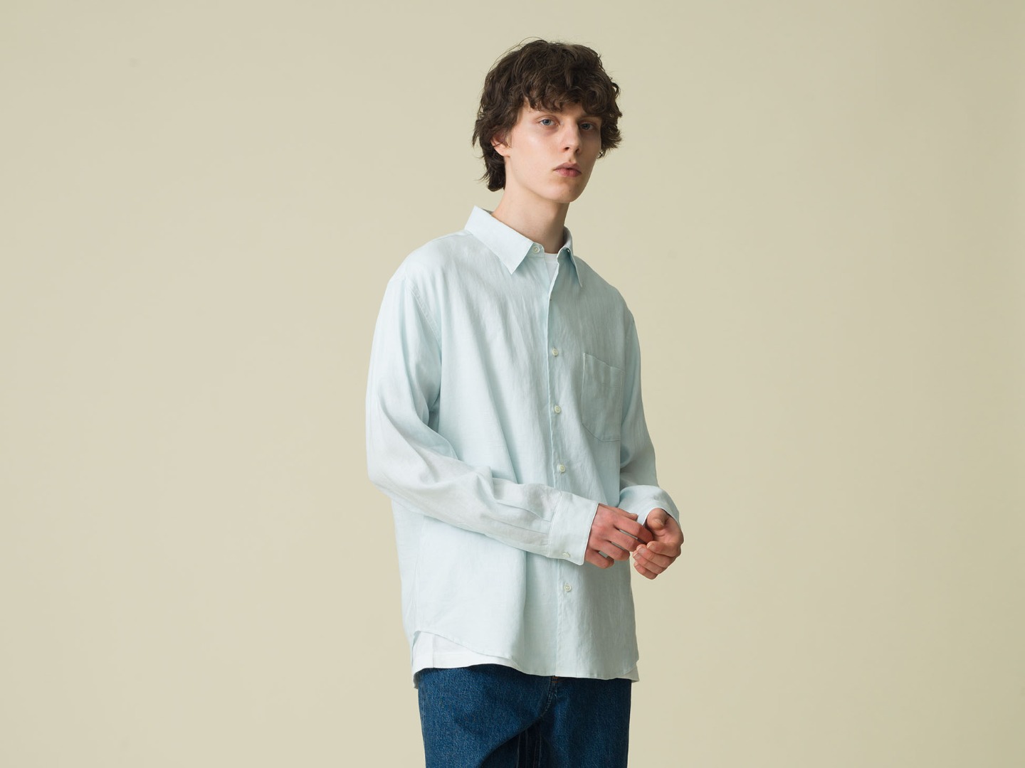 French Linen Canvas Shirt 1