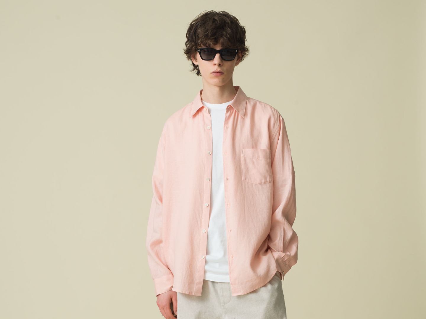 French Linen Canvas Shirt 2