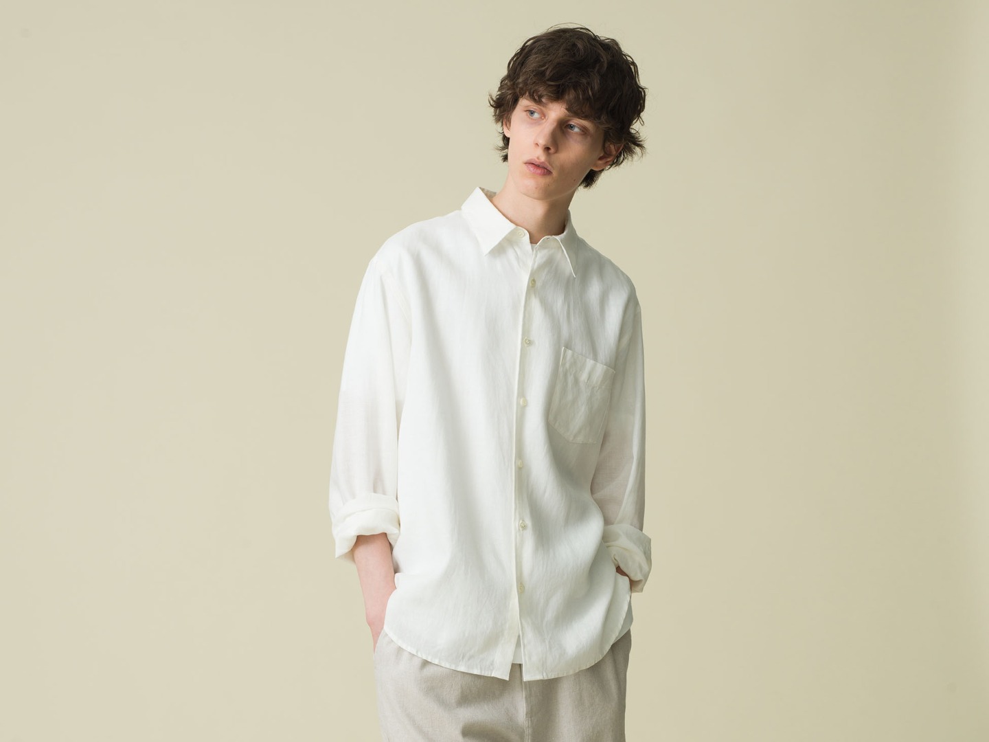 French Linen Canvas Shirt 3
