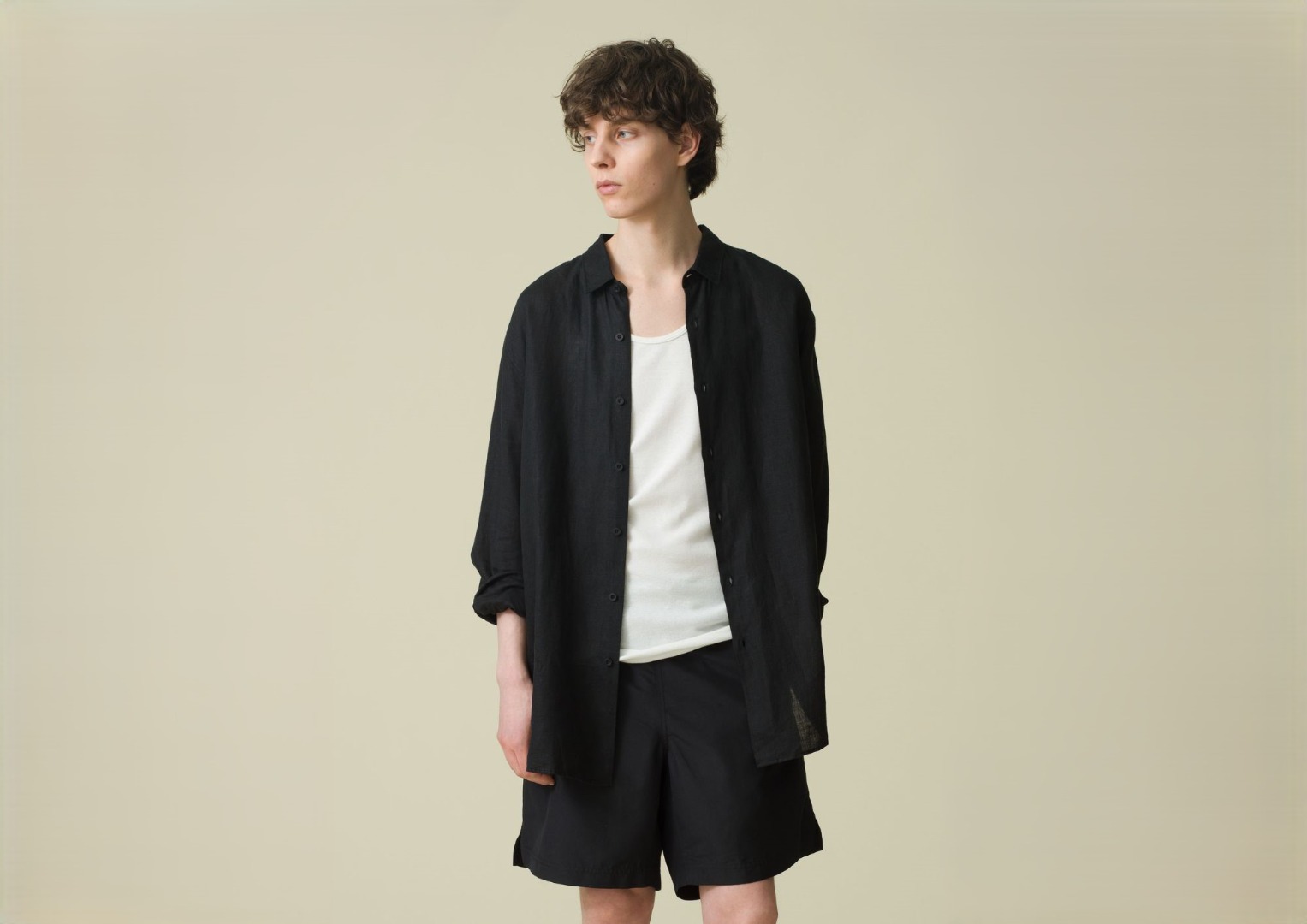 SUNSPEL For Ron Herman Linen Shirt 1