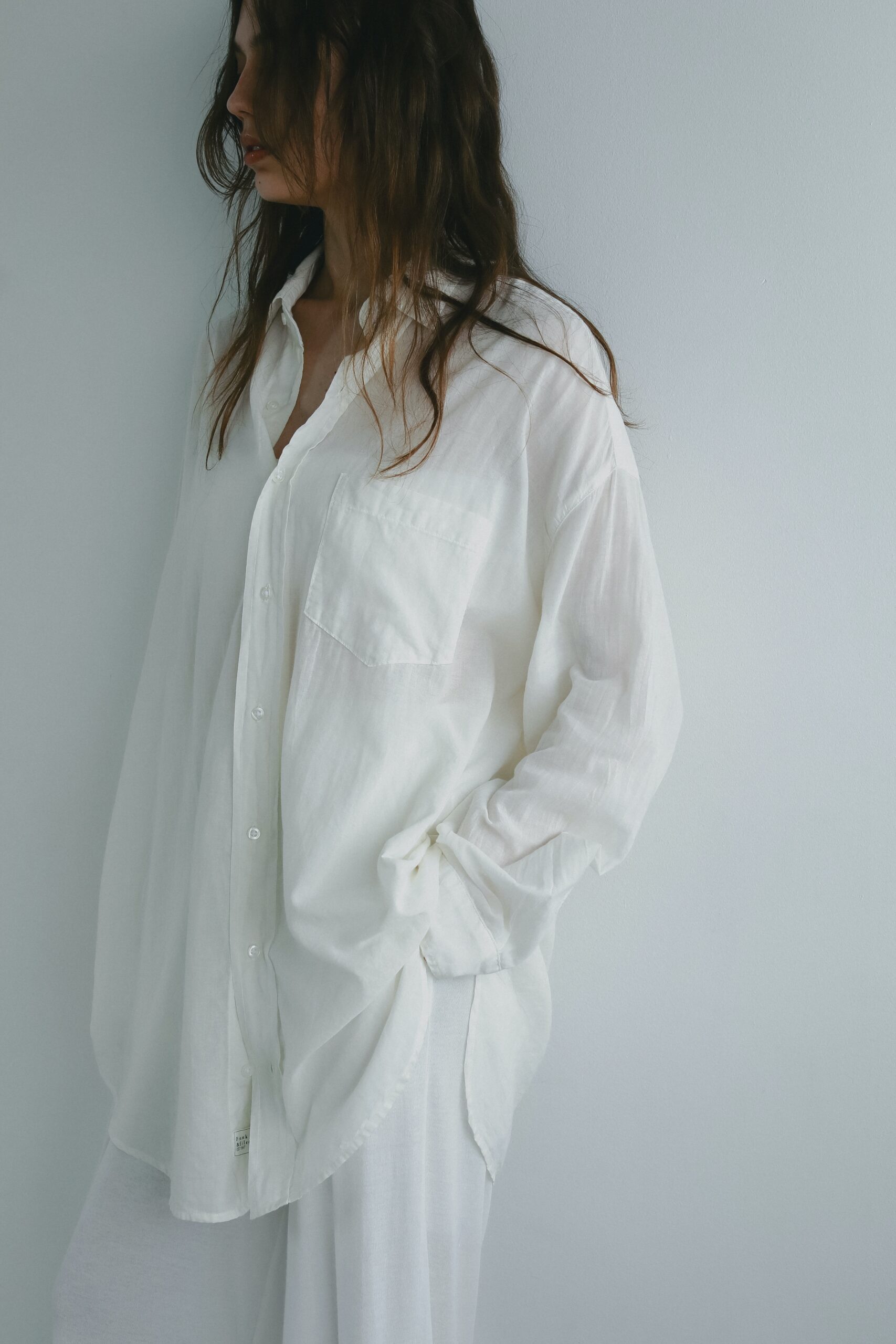 「MACKENGY GARMENT DYE」white 2