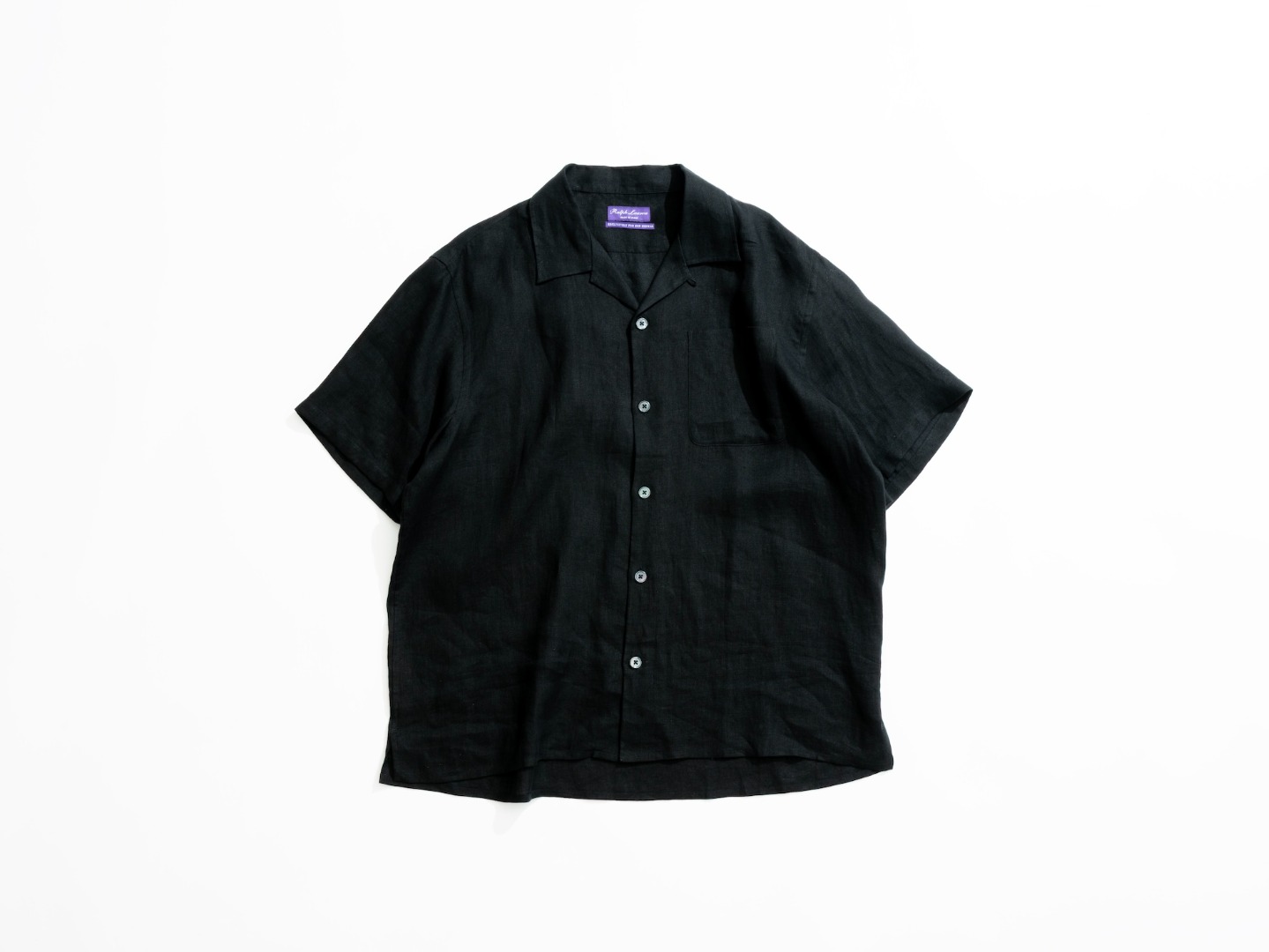 RALPH LAUREN PURPLE LABEL for Ron Herman Linen Camp Shirts