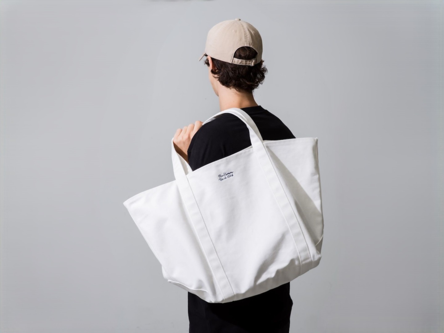 Beach Club White Beach Bag