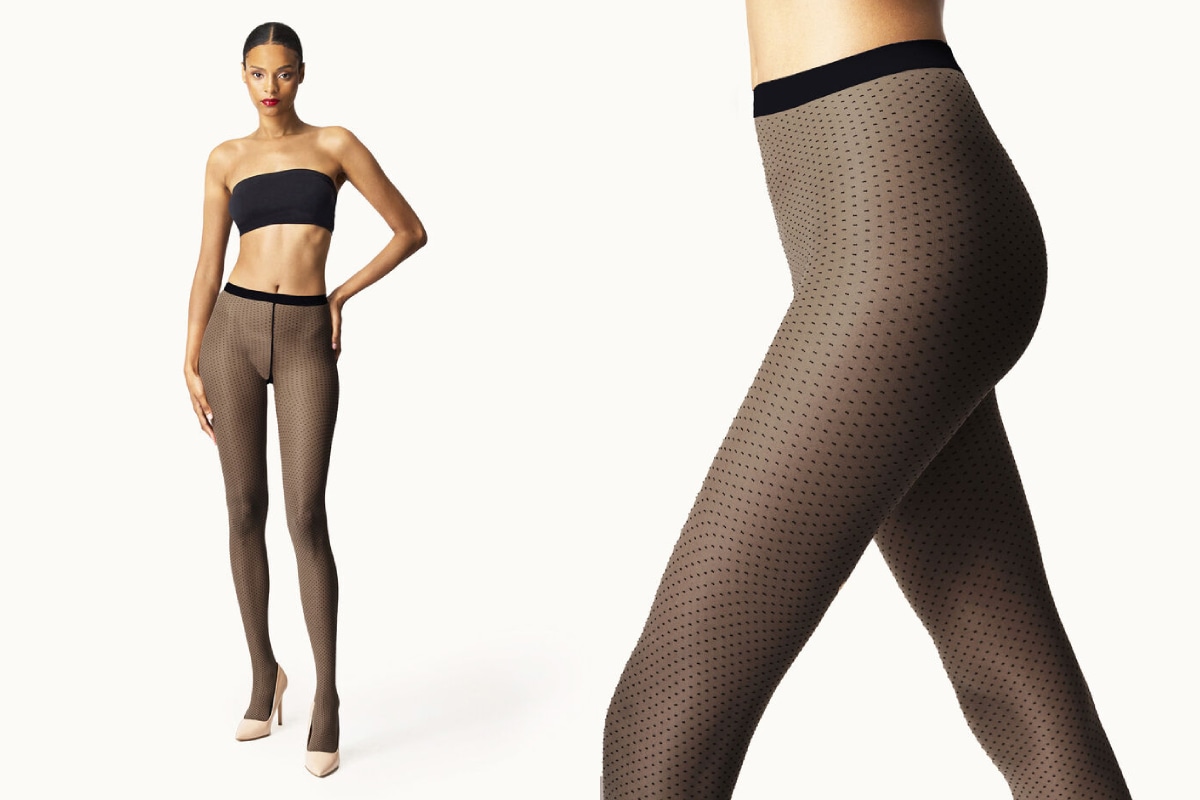 Mini Dot Tights/17624