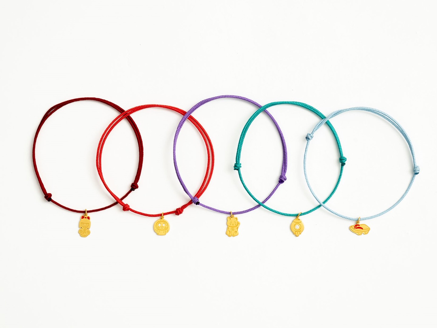 Pendant with Cord Bracelet