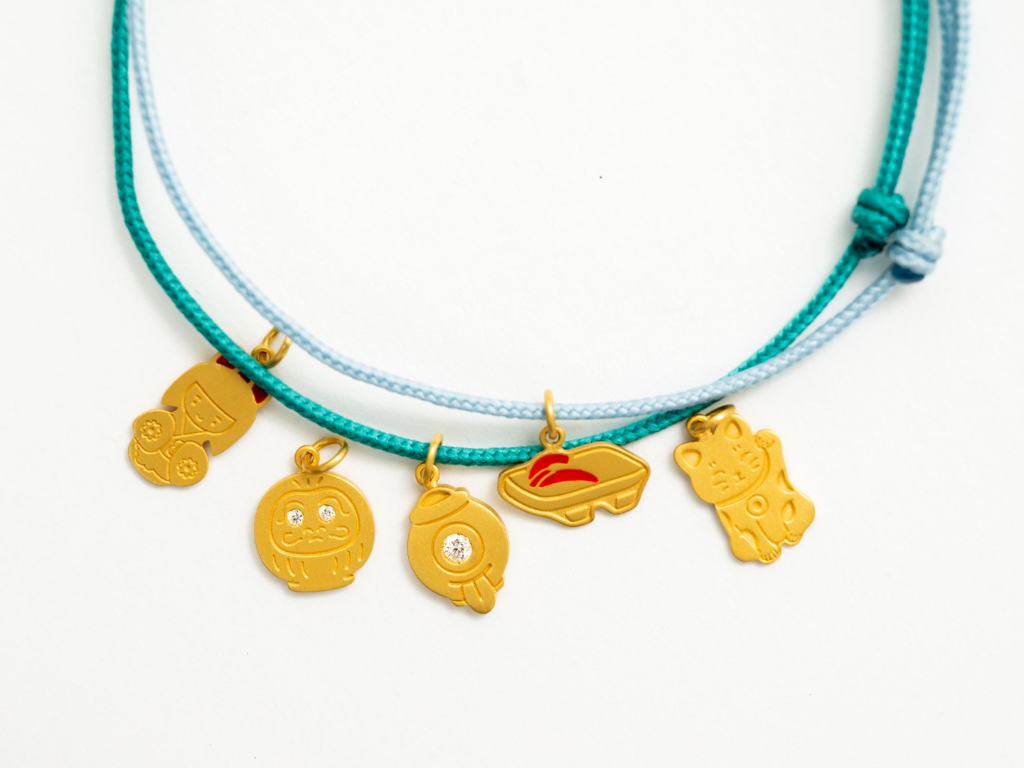 Pendant with Cord Bracelet