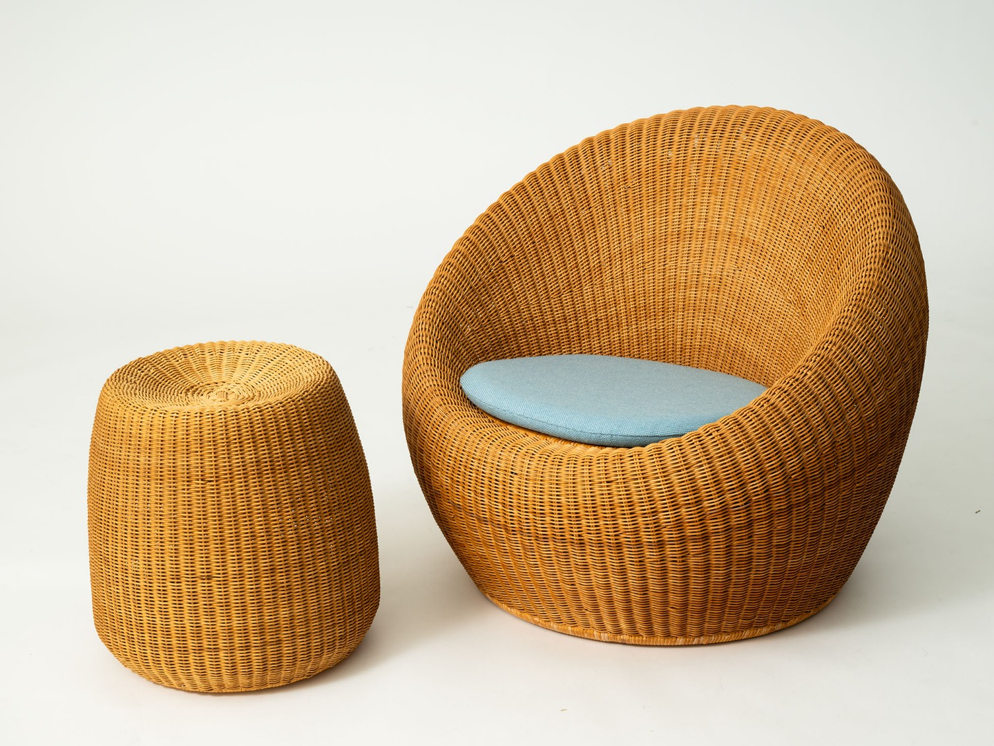 Rattan Stool / Rattan Chair