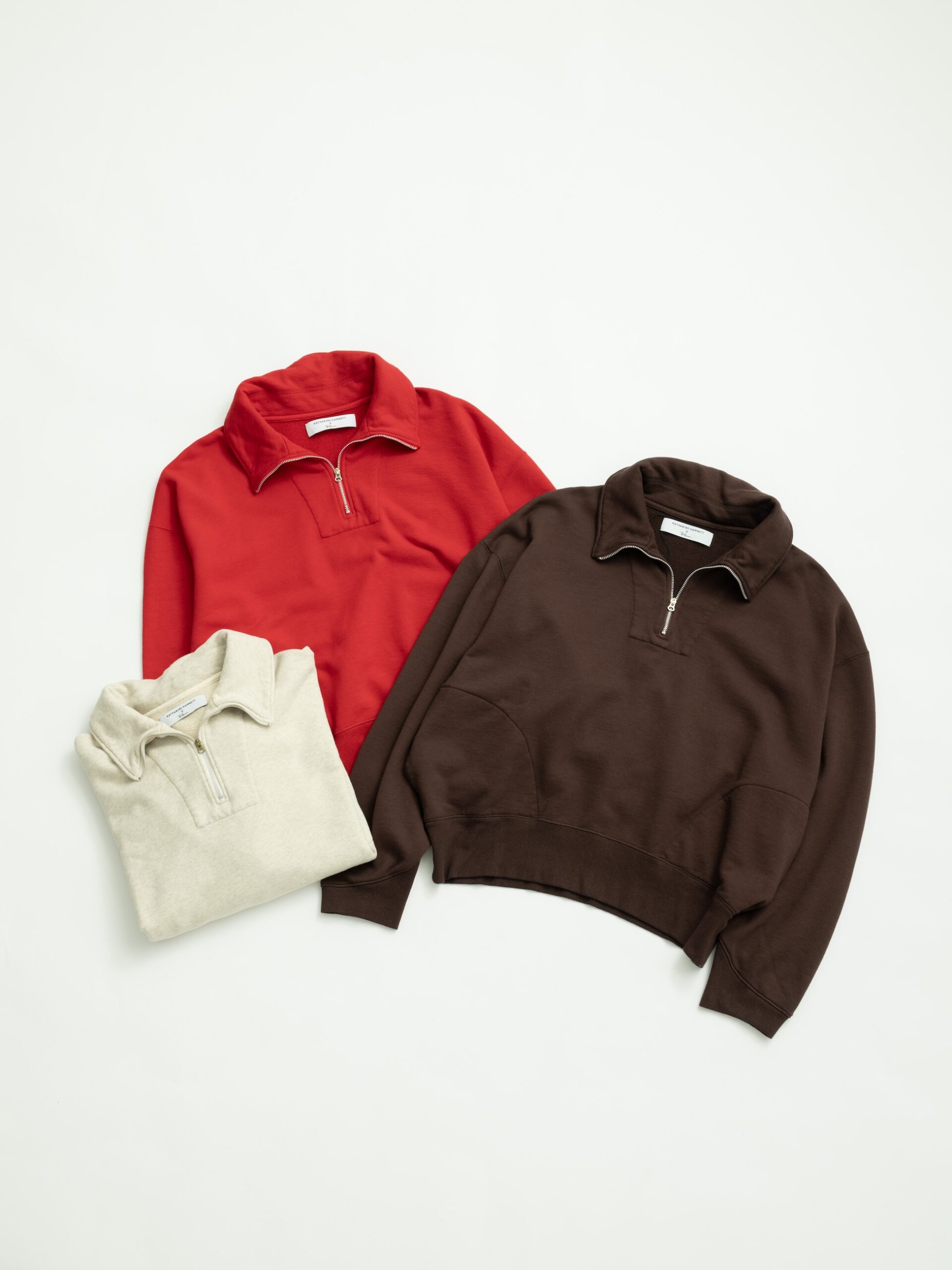 Half Zip Sweat Shirt