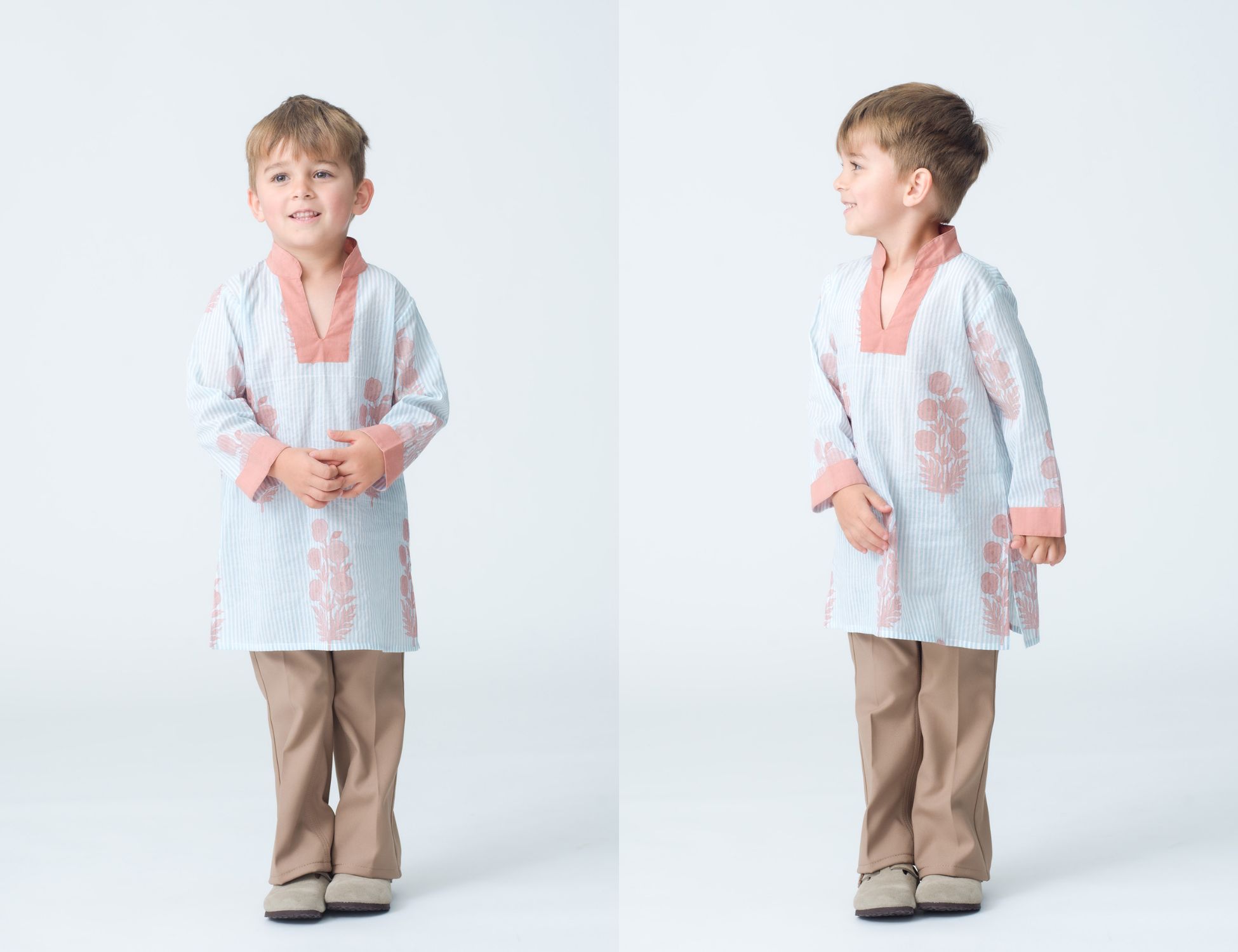 「Kaftan Shirt」color : Light Blue size : S/M/L ￥12,100