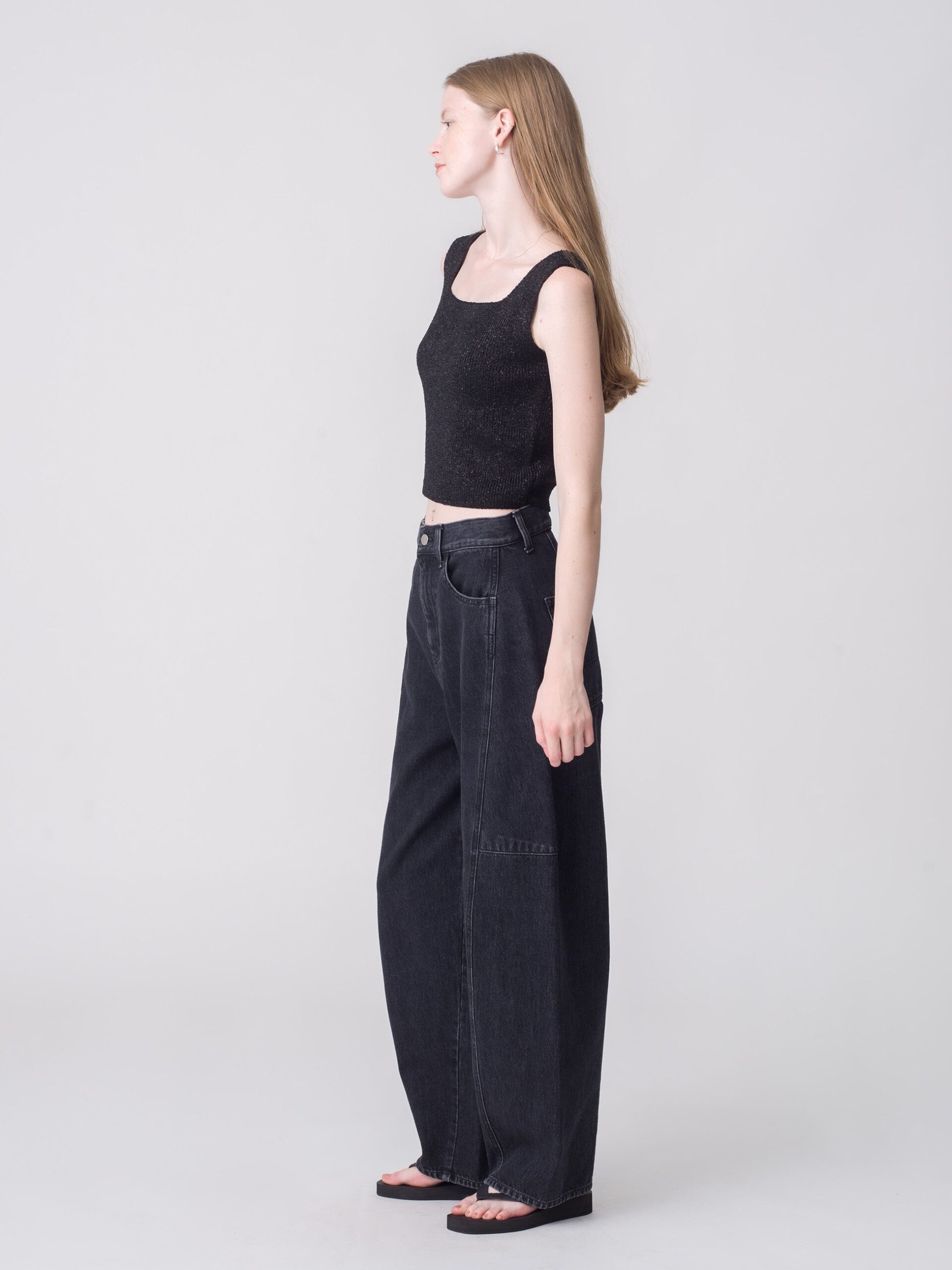 Curvy Denim Pants