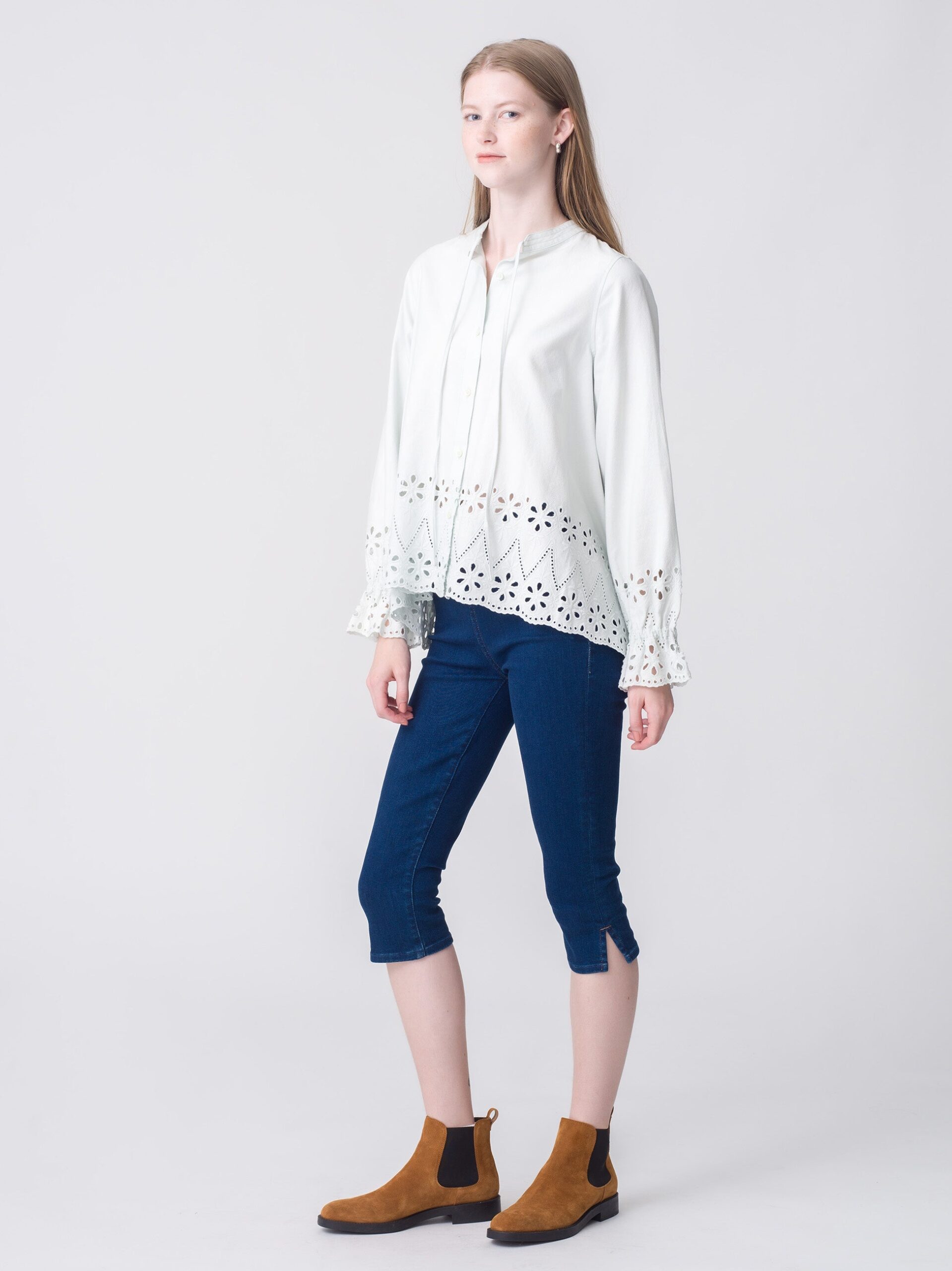 Denim Leggings Pants
