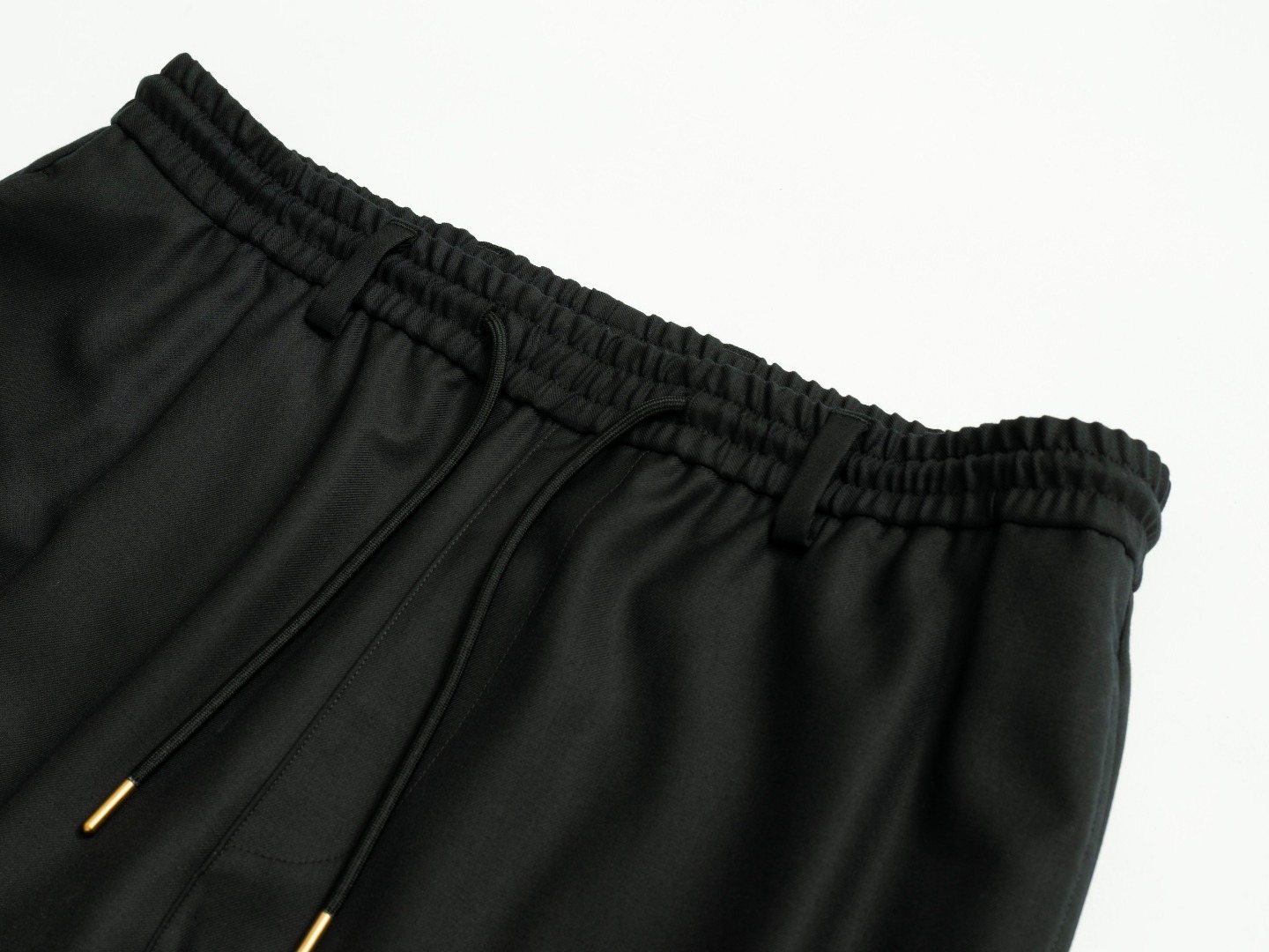 Brooks Brothers for Ron Herman Miracle Crimp Wool Easy Pants