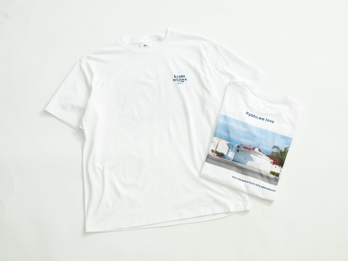 10th Anniversary of KYOTO Tee ￥17,600（Women＆Men）