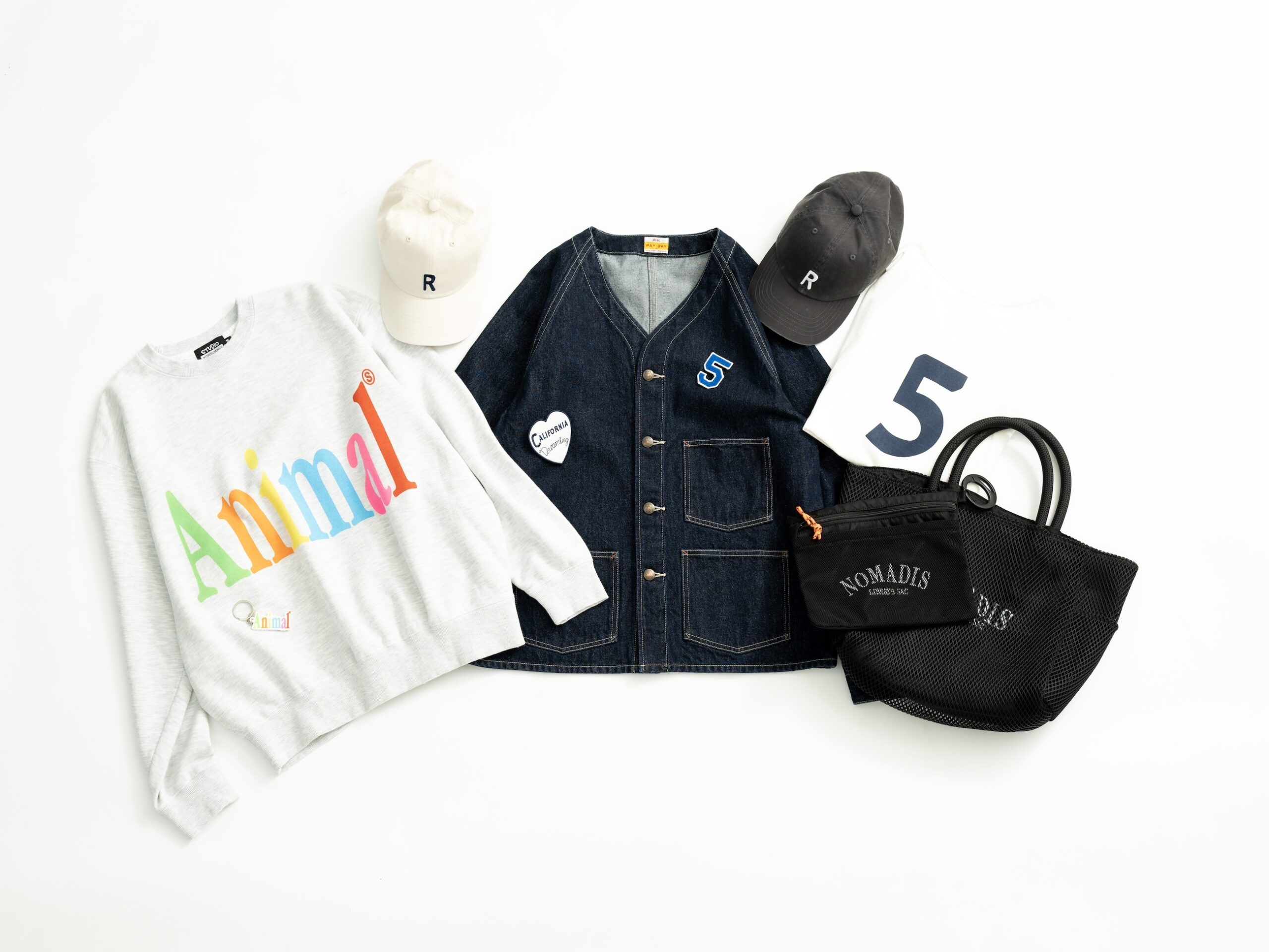 STUDIO WEAREALLANIMALS / Sweat & Keychain