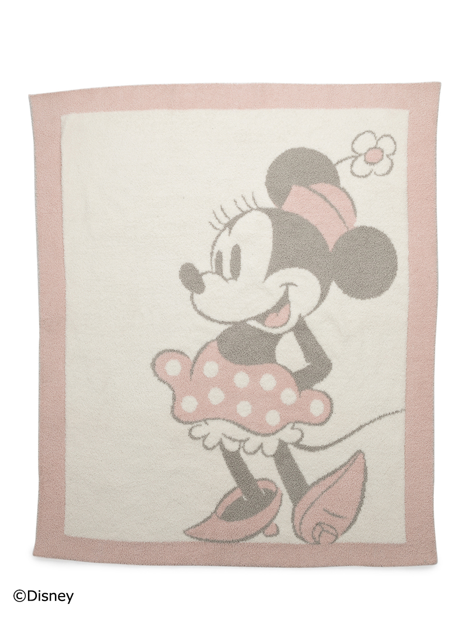ヴィンテージ ディズニー ミニーマウス ベビーブランケット コージーシック