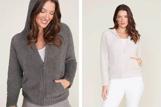 リラックス ジップアップ フーディー コージーシック