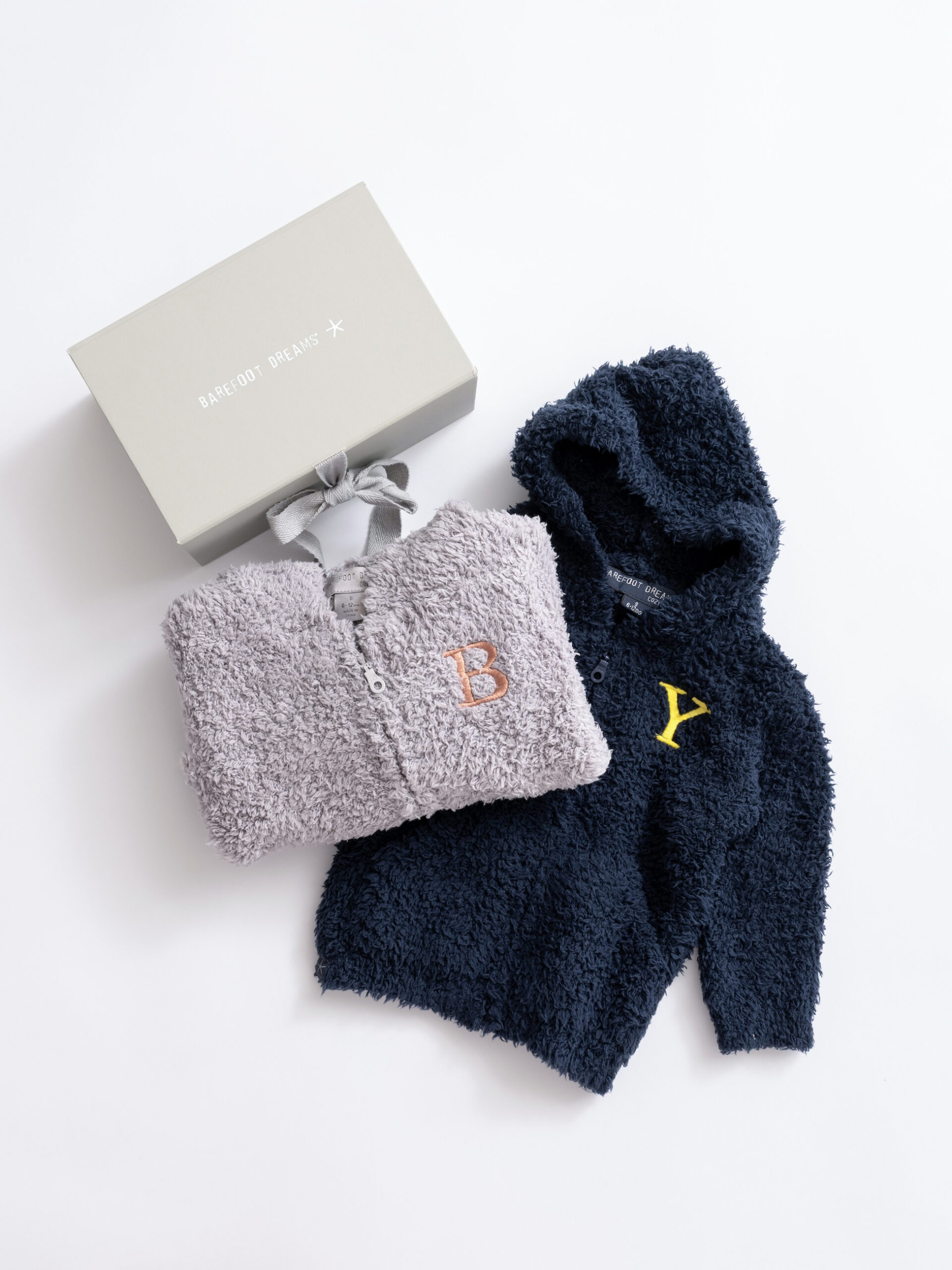 【イニシャル刺繍】インファント フーディー コージーシック