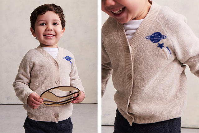 トドラー スペース アドベンチャー カーディガン コージーシックウルトラライト_＜BABY＆KIDS＞夢と冒険を包み込む、秋の新作_3
