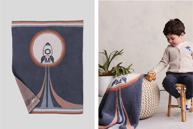 スペースシップ ストローラー ブランケット コージーシック_＜BABY＆KIDS＞夢と冒険を包み込む、秋の新作_6