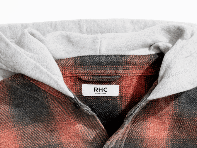 Check Hoodie Shirt