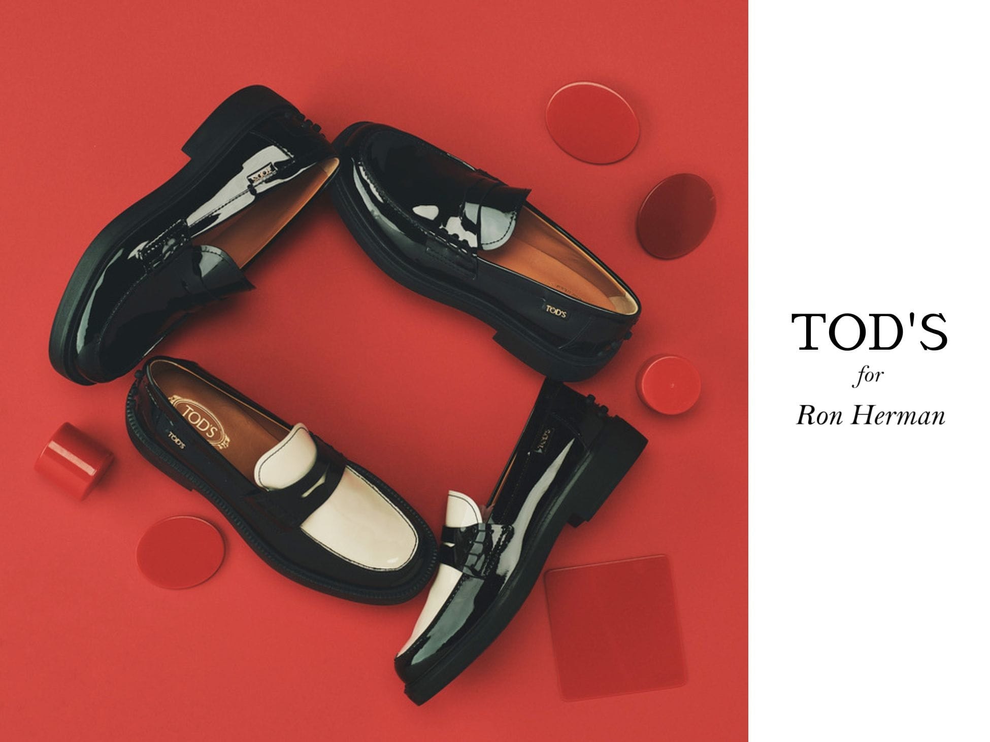 TOD‘S for Ron Herman Patent Loafer New Arrival_1