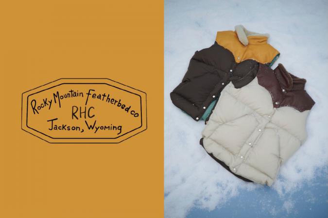 Rocky Mountain Featherbed × RHC “special down vest” 10.11(sat) in store_1