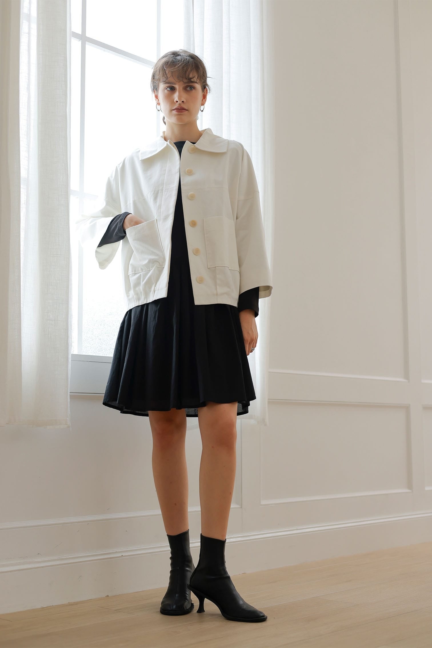 SOLARA JACKET / ivory