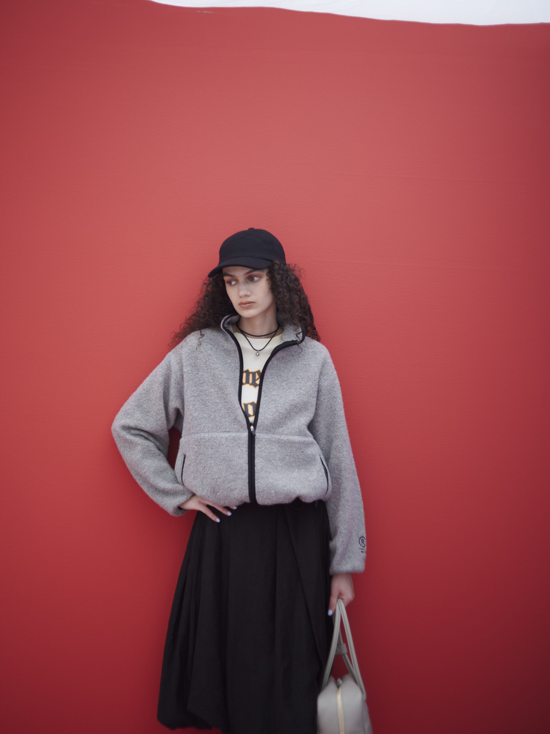 RHC Scog Pile Jacket / BLACK・GRAY_1