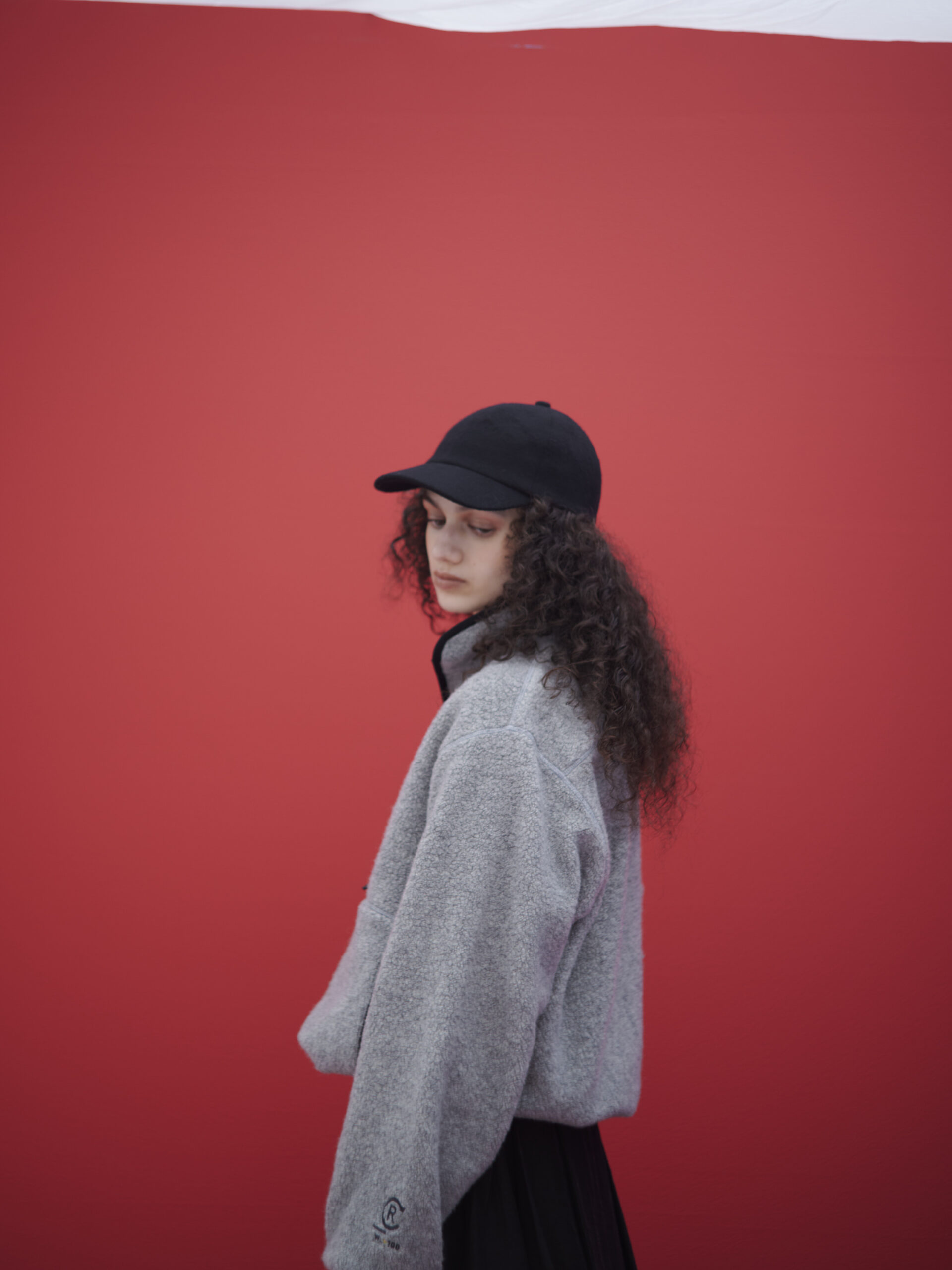 RHC Scog Pile Jacket / BLACK・GRAY_3