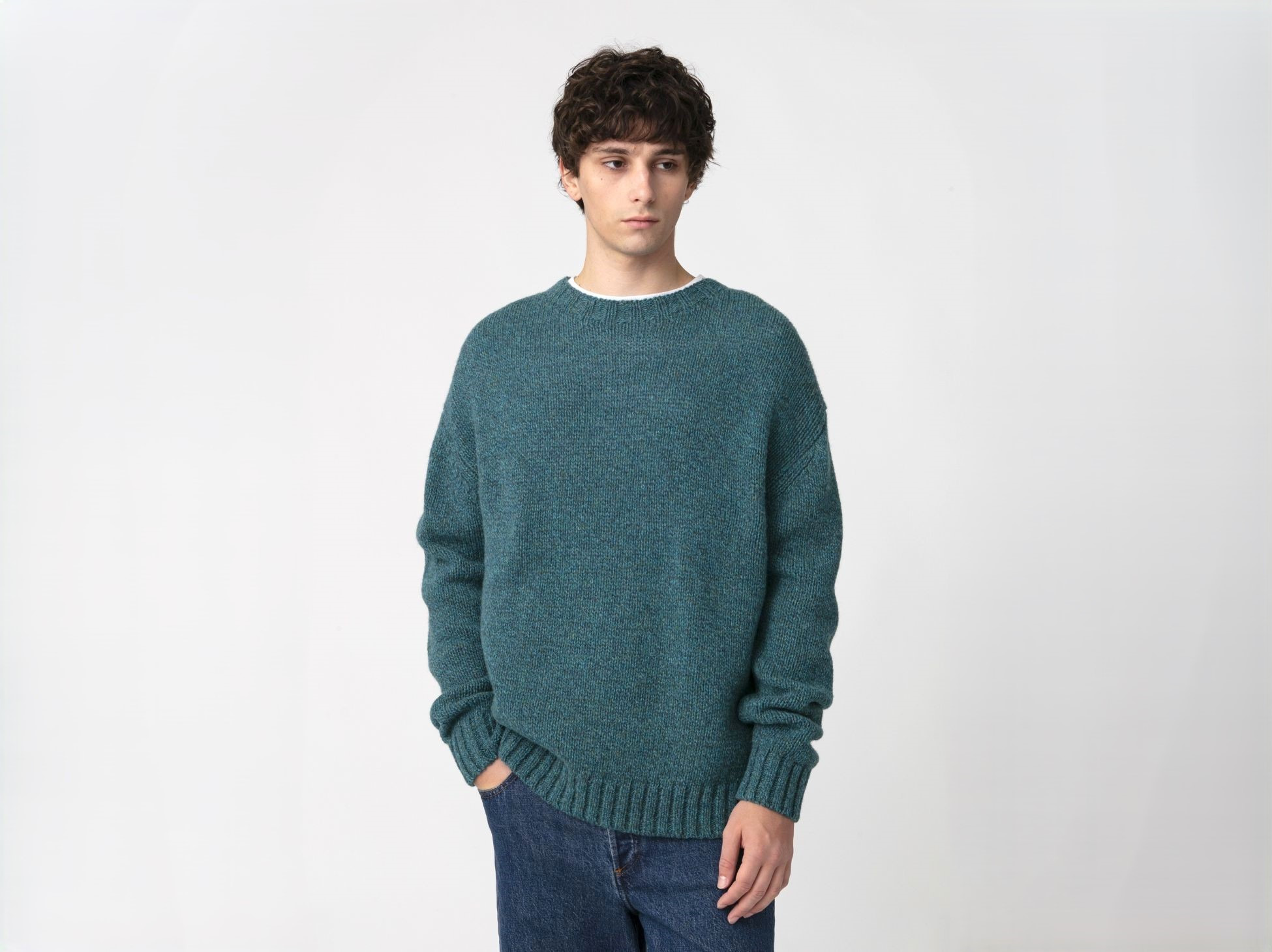 Ron Herman California WOOL BASIC SWEATER New Arrival_1