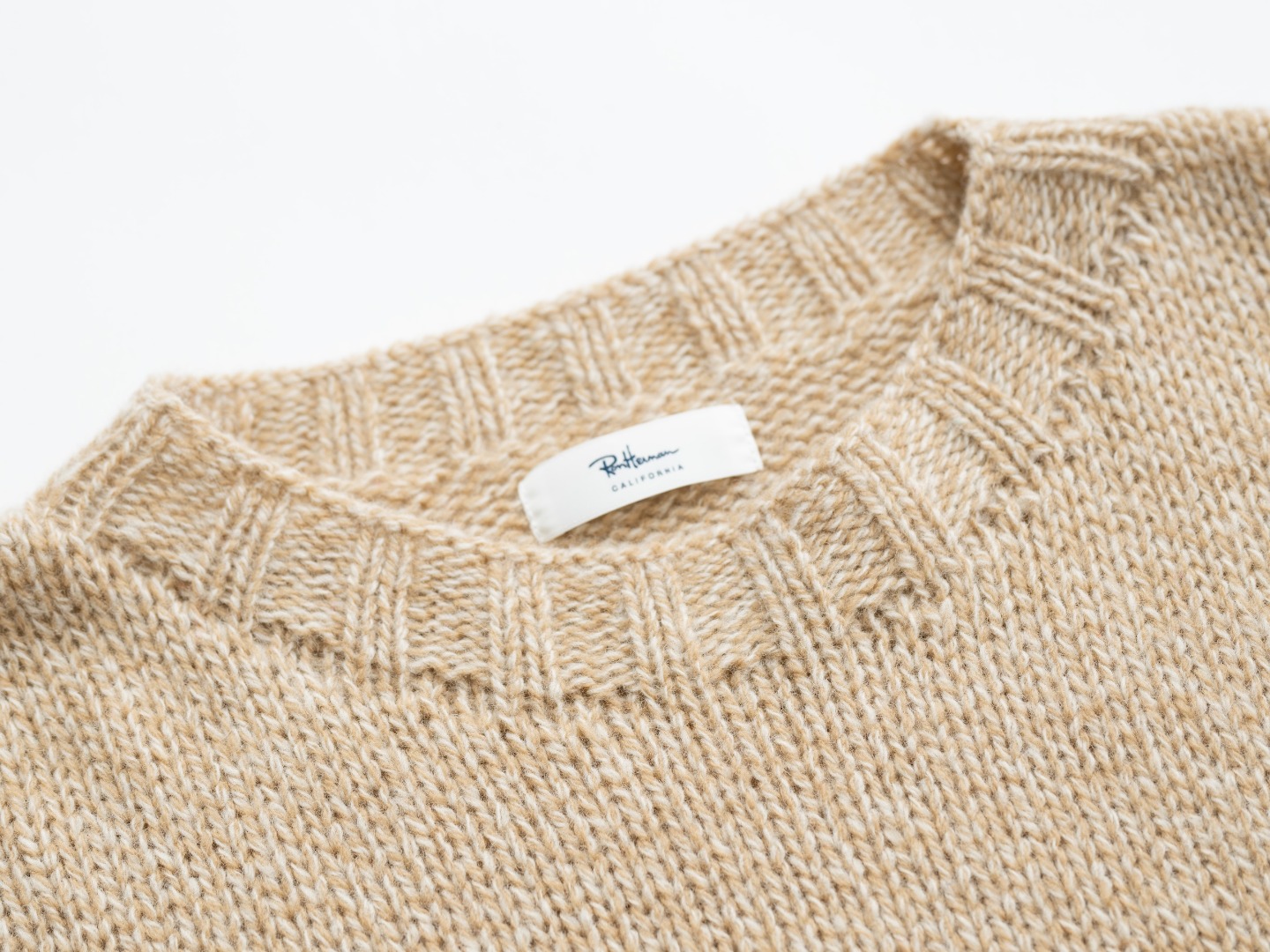 Ron Herman California WOOL BASIC SWEATER New Arrival_3