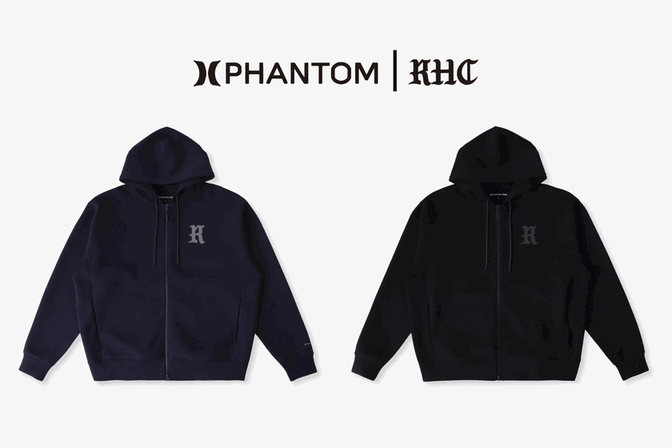 Hurley Phantom for RHC Active Zip Sweat Hoodie