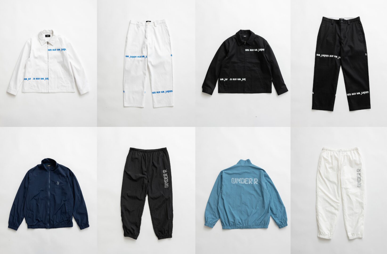 UNDER R Nylon Set Up / UNDER R Spit Logo Collection