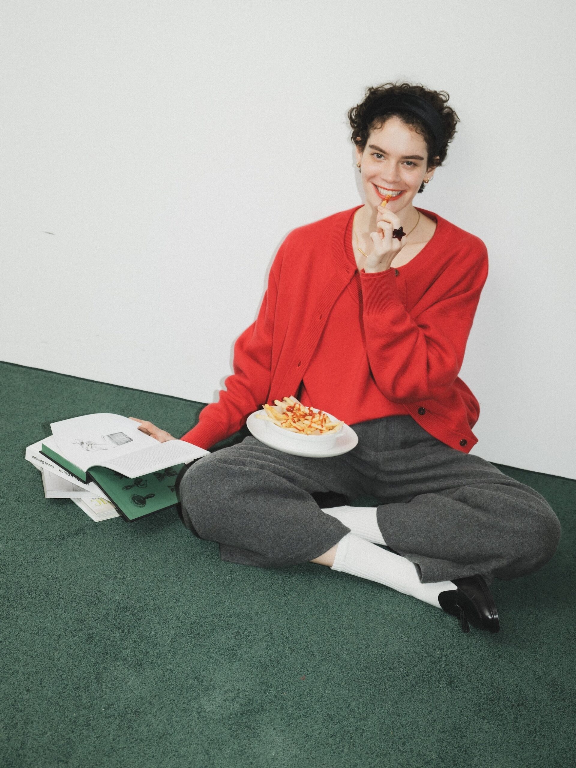 Cotton Cashmere Pullover・Cardigan