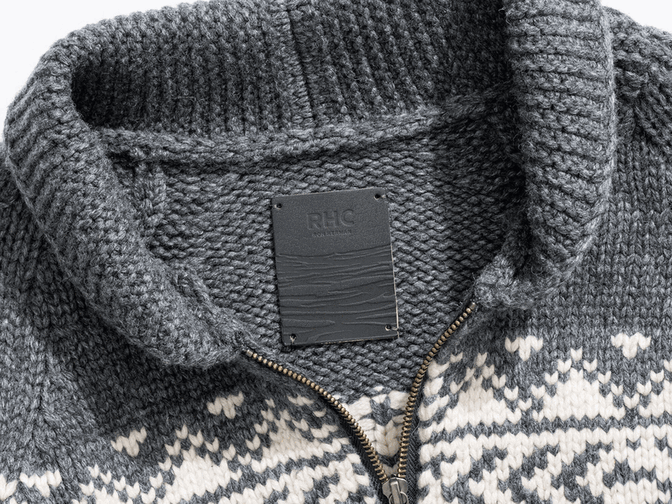 Wool Cashmere Cawichan Cardigan/JQ Cawichan Cardigan