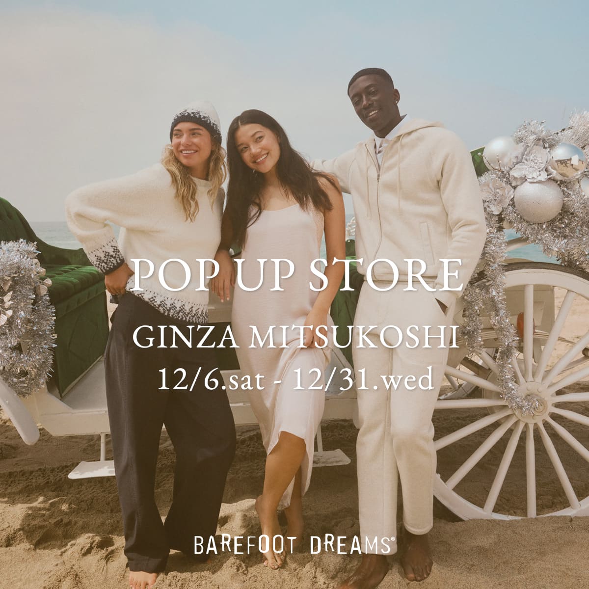銀座三越 POP UP STORE開催