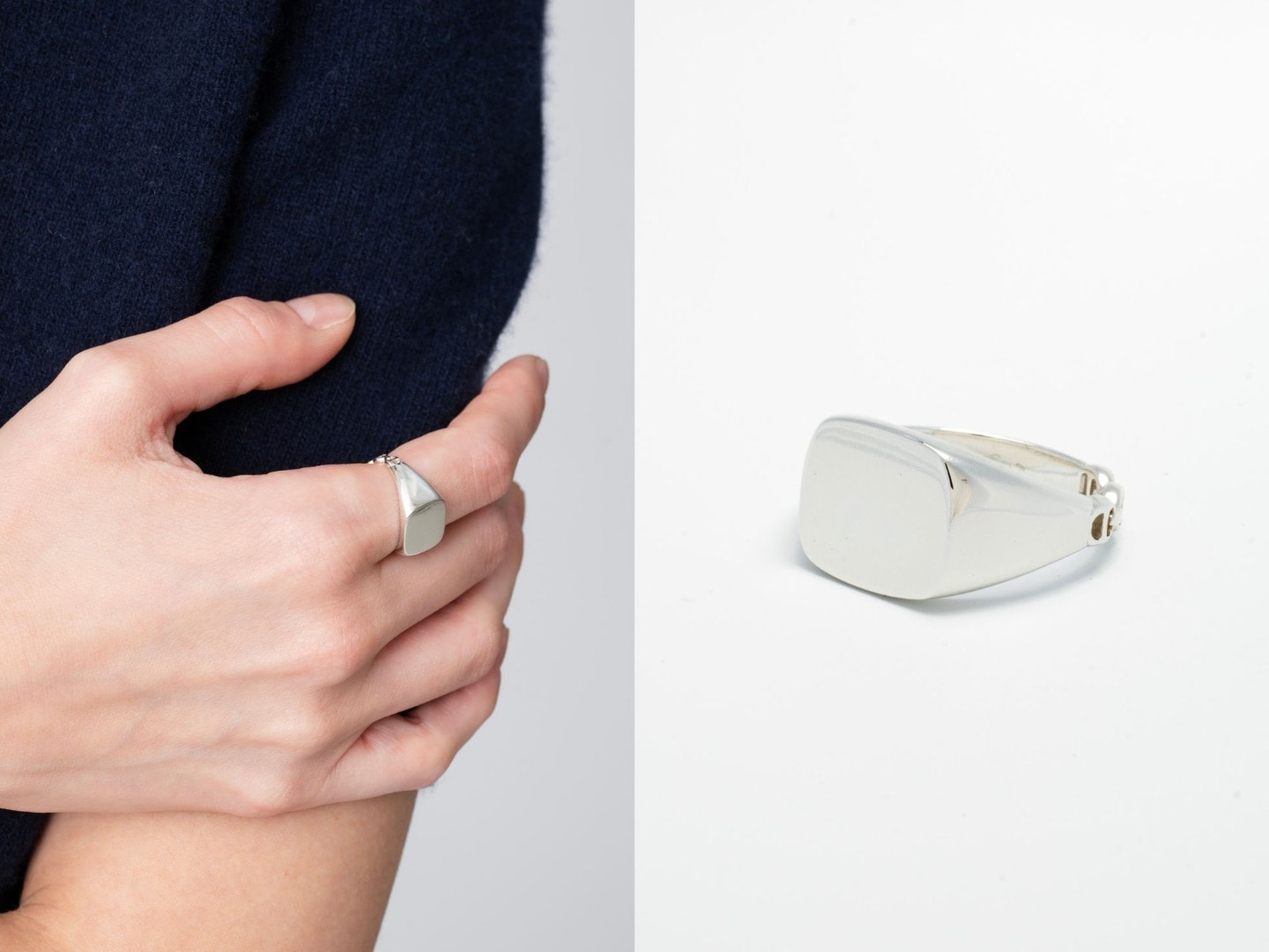 RECTANGLE SIGNET RING
