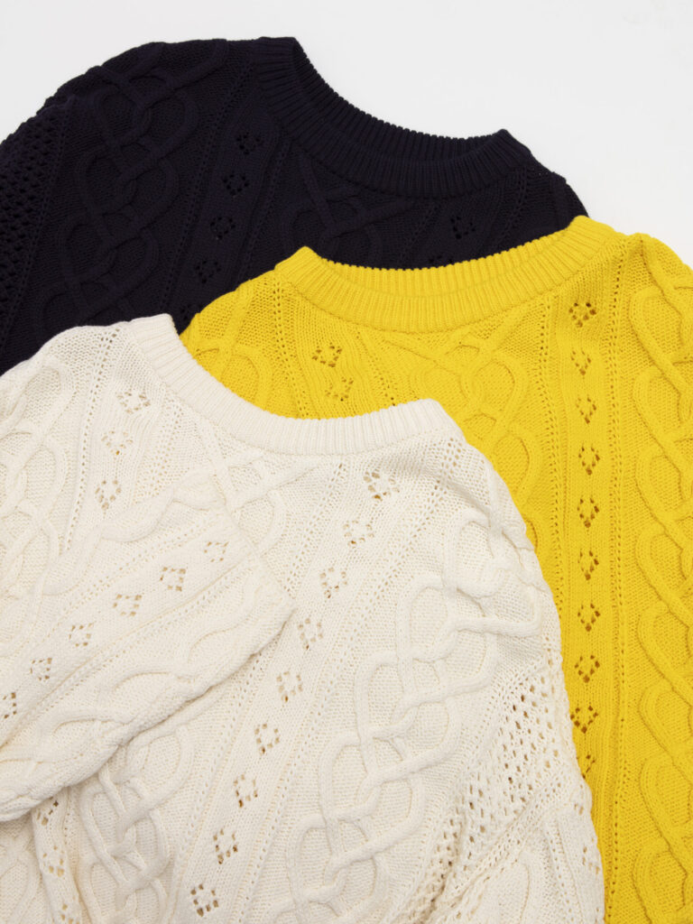 【Ron Herman】Heart Crochet Rib Pullover_2026 Pre Spring & Summer Collection New Release_17