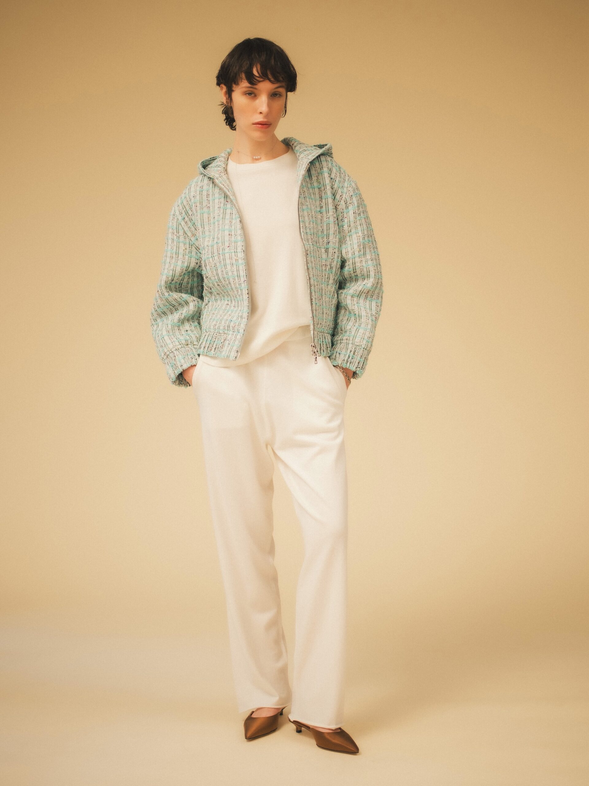 【GABI GAMEL】 別注 Hooded Zip-up Jacket_2026 Pre Spring & Summer Collection New Release_2