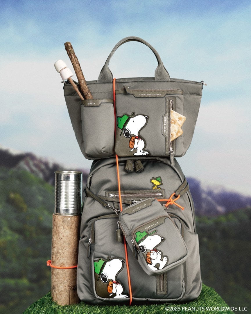 Crossbody/Mini Tote/Backpack_PEANUTS x Anya Hindmarch POP-UP STORE @ Ron Herman Osaka_3