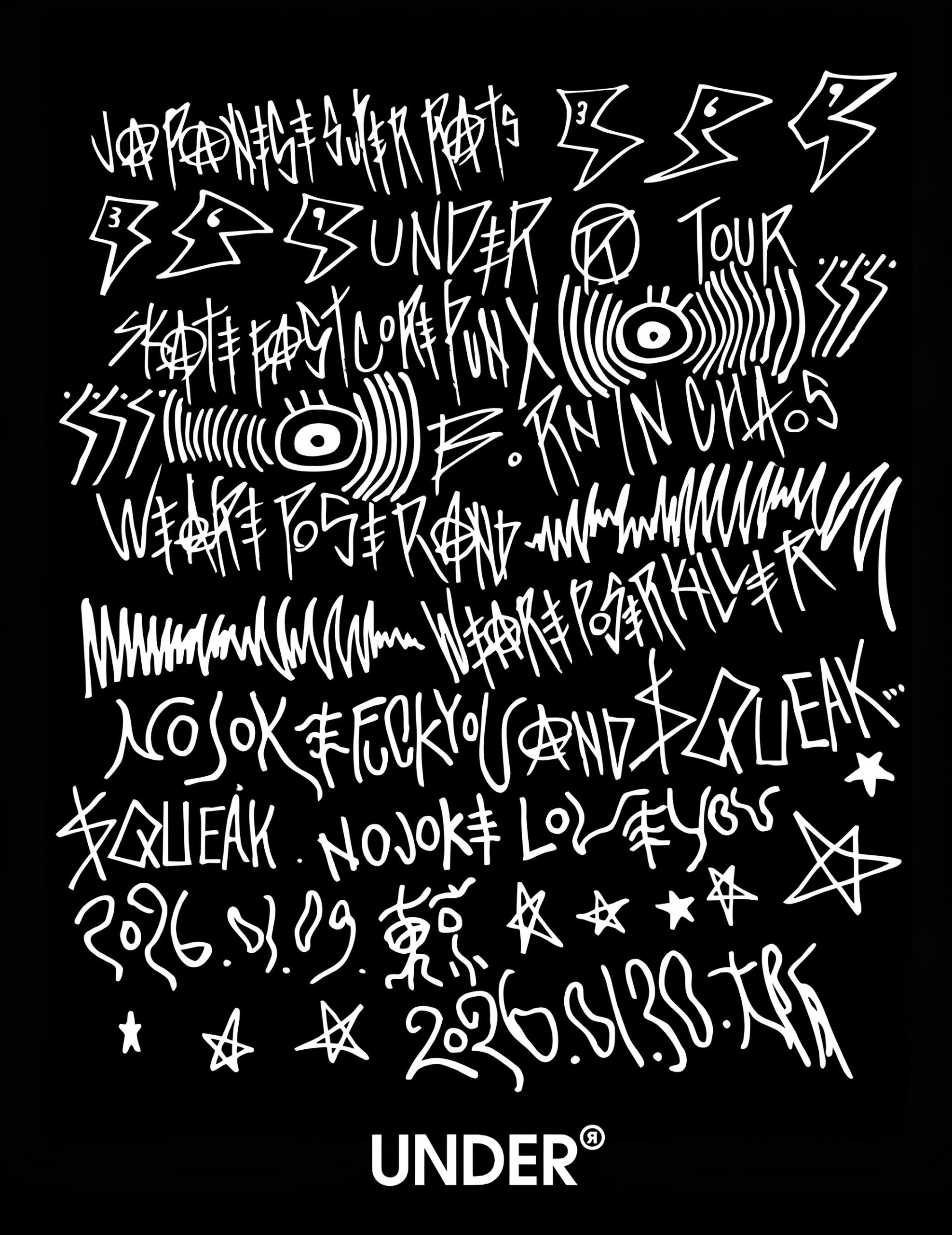 “JAPANESE SUPER RATS” LIVE TOUR @UNDER R 1.9 FRI & 1.30 FRI_1