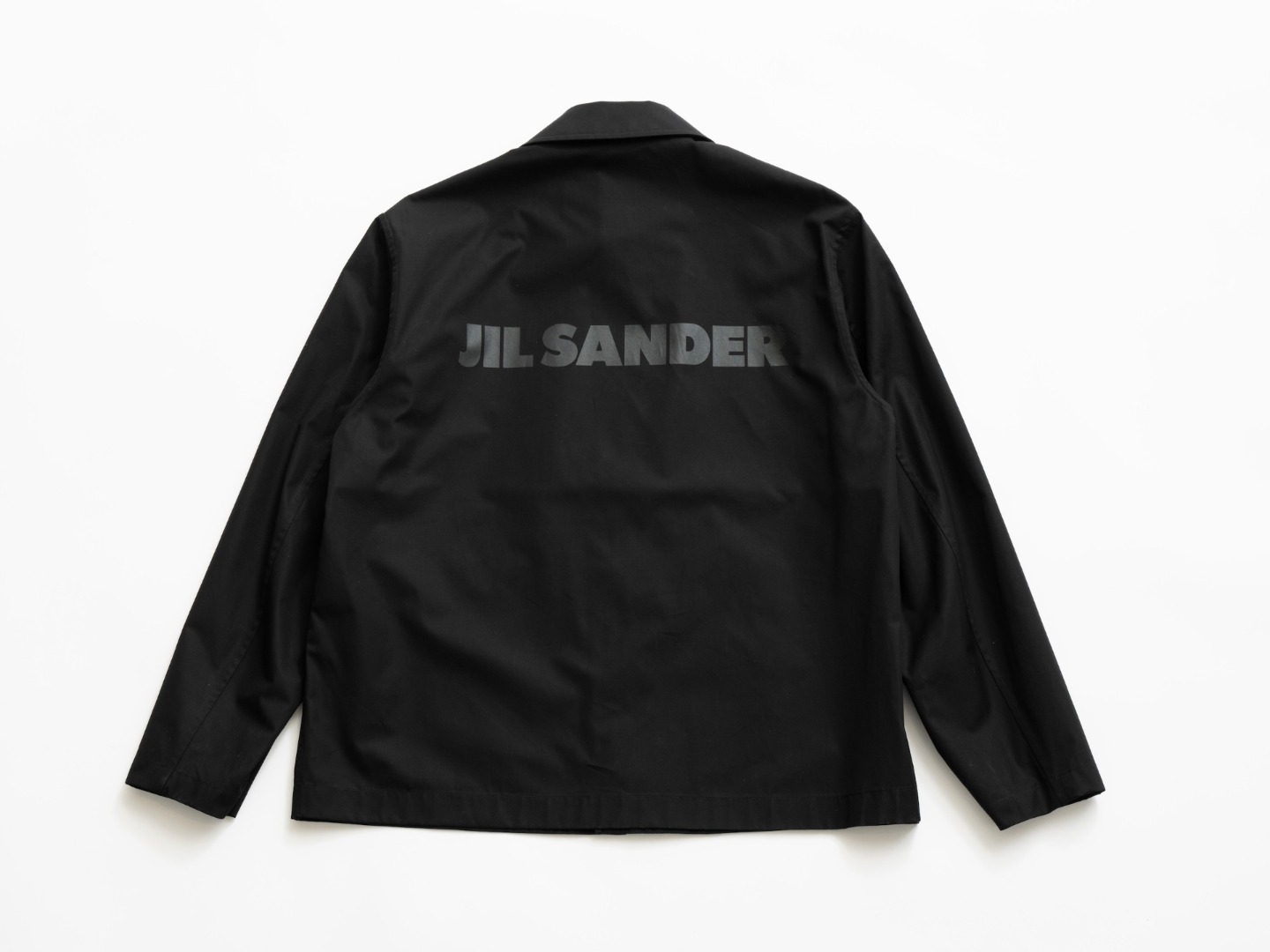 JIL SANDER for Ron Herman Black Logo Coach Jacket