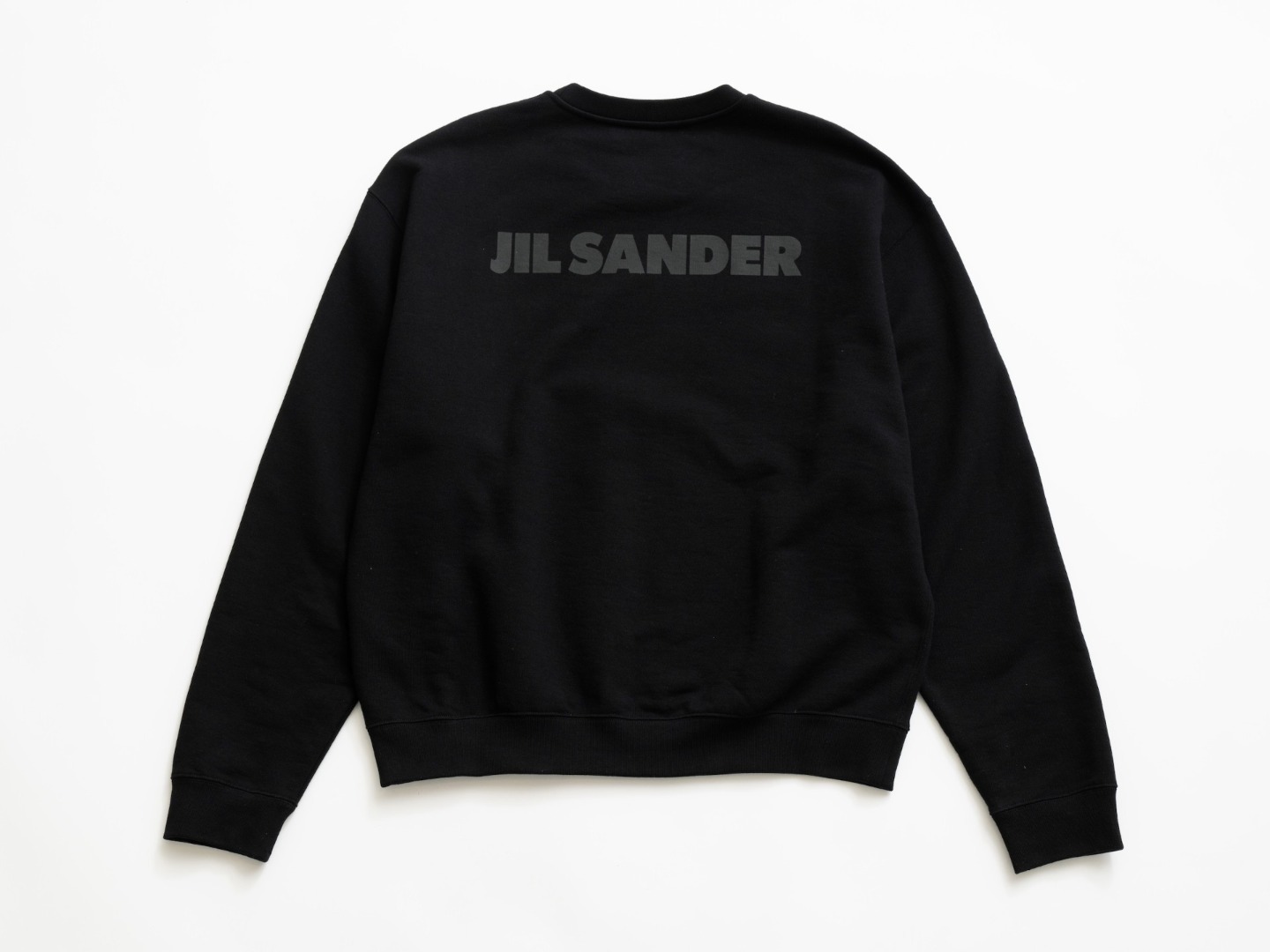 JIL SANDER for Ron Herman Black Logo Sweat Pullover