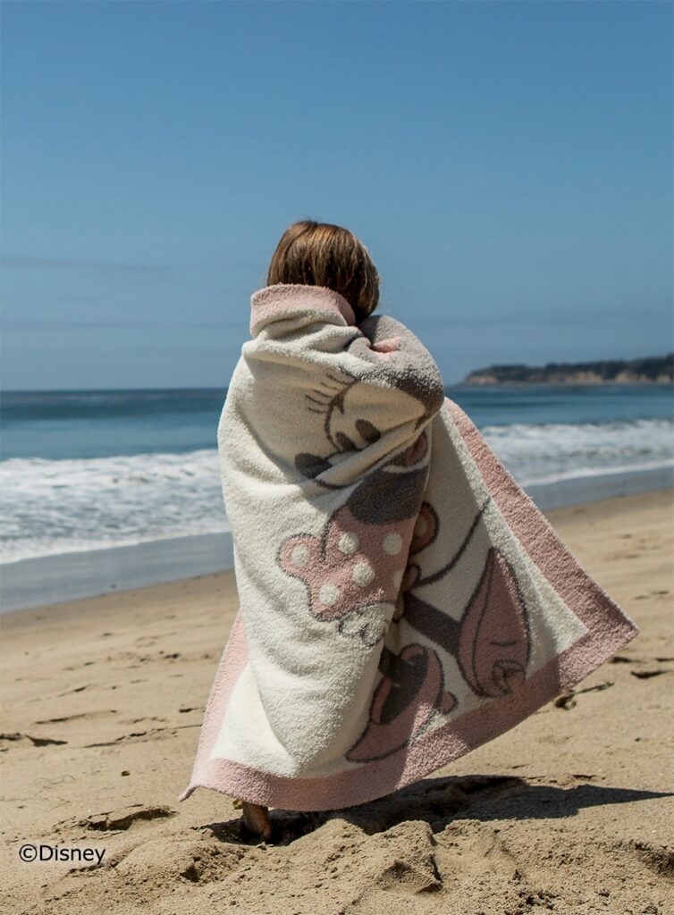 ヴィンテージ ディズニー ミニーマウス ベビーブランケット コージーシック_ミニーの魔法で、2026年をハッピーに_7